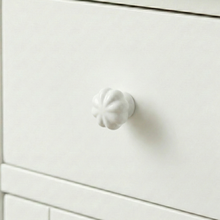Blossom Petite Pumpkin Knob – Ceramic Knob — view 3