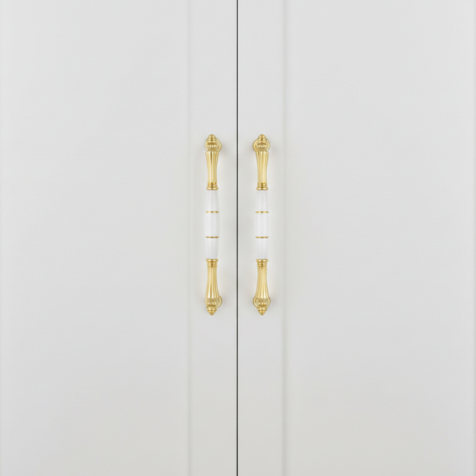 Equinox Rimline Bar Handle – Ceramic drawer handle