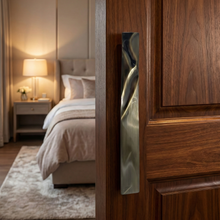 Natural Solid Brass Door Handle I – Brass handles — view 4