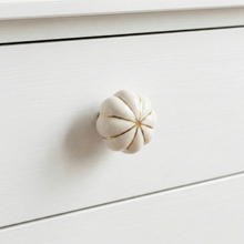 Blossom Petite Pumpkin Knob – Ceramic Knob — view 7