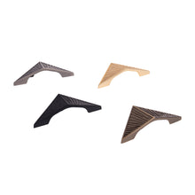 Zebra Triangular Knob – Aluminium Knob — view 5