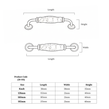 Promenade Dome Bar Handle – Ceramic drawer handle — view 6