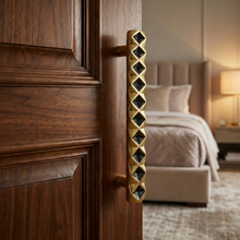Natural Solid Brass Door Handle II – Brass handles — view 4