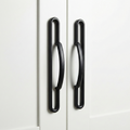 Graphite Slim Cabinet Handle – Zinc drawer handle