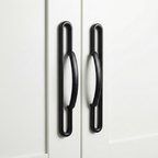 Graphite Slim Cabinet Handle – Zinc drawer handle