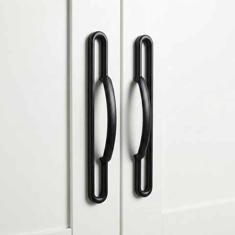 Graphite Slim Cabinet Handle – Zinc drawer handle