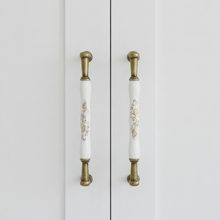 Palazzo Oval Bar Handle – Ceramic drawer handle — view 3