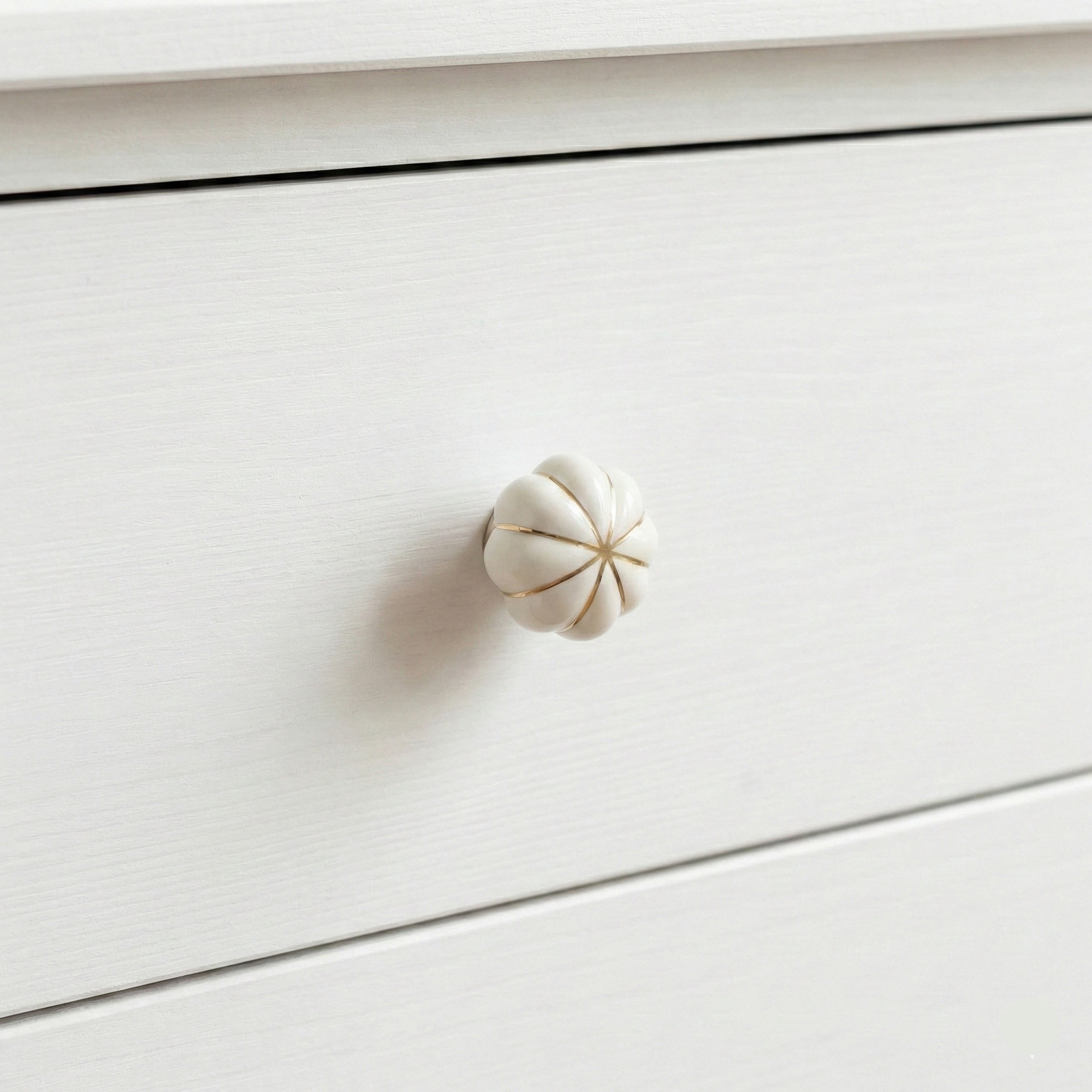 Blossom Petite Pumpkin Knob – Ceramic Knob