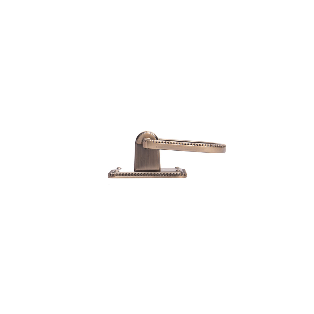 Oval Ribbed European Knob – Zinc Knob