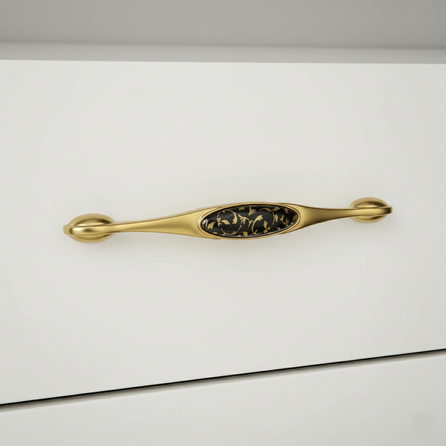 Eclat Low-Profile Bar Handle – Ceramic drawer handle