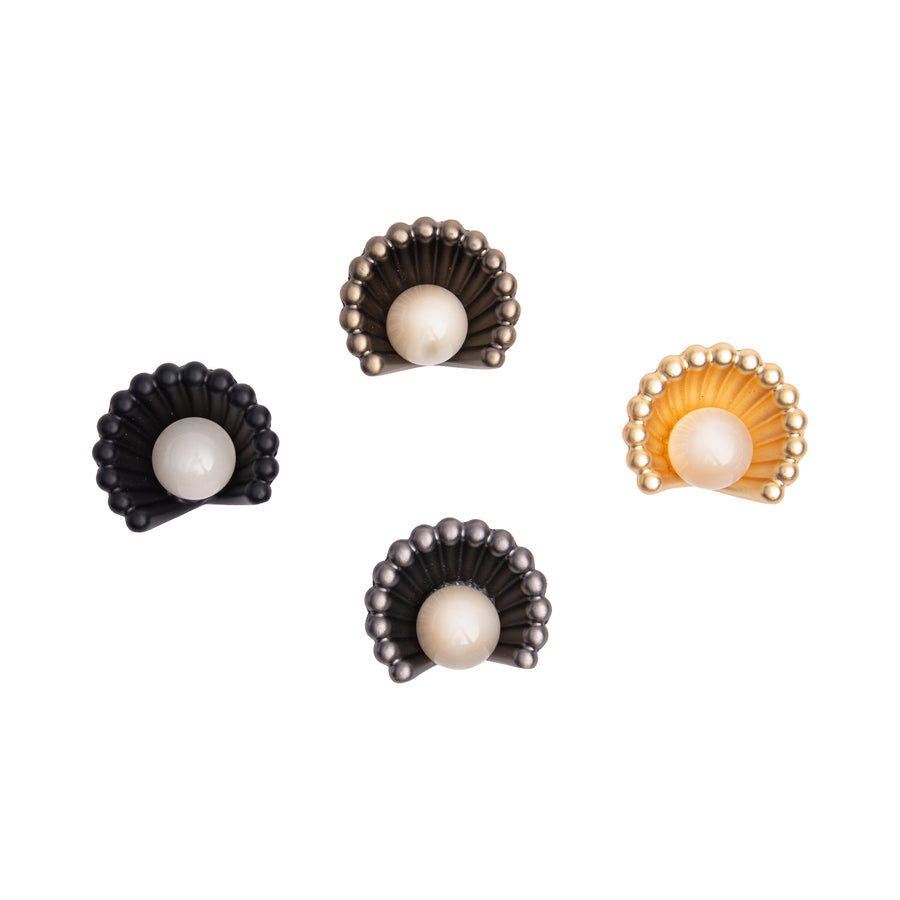 Inci Pearl Dome Knob – aluminium knob, view 6