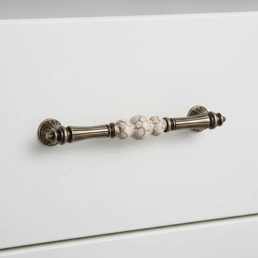 Tassel Sovereign Bar Handle – ceramic drawer handle