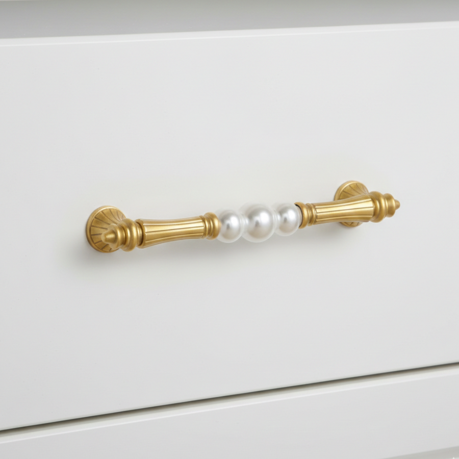 Tassel Sovereign Bar Handle – ceramic drawer handle, view 4