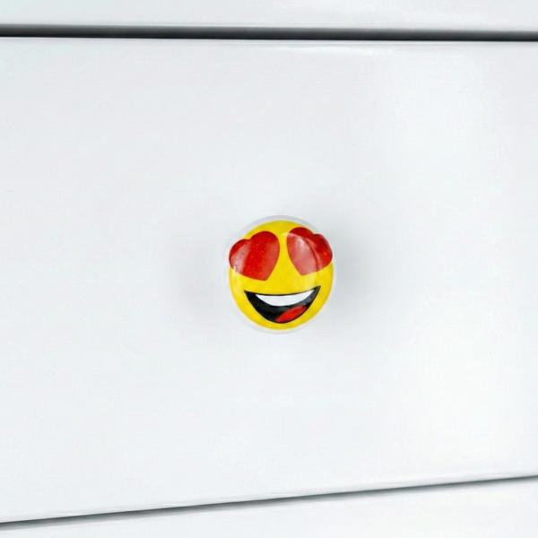 Heart-Eyes Artisan Knob