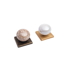 Antica Sculpted Knob – Ceramic Knob — view 3