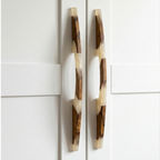 Resin Inlay Linear Handle – Wood Resin Long handles