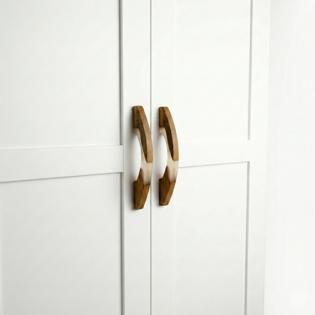 Resin Inlay Linear Handle – Wood Resin Long handles