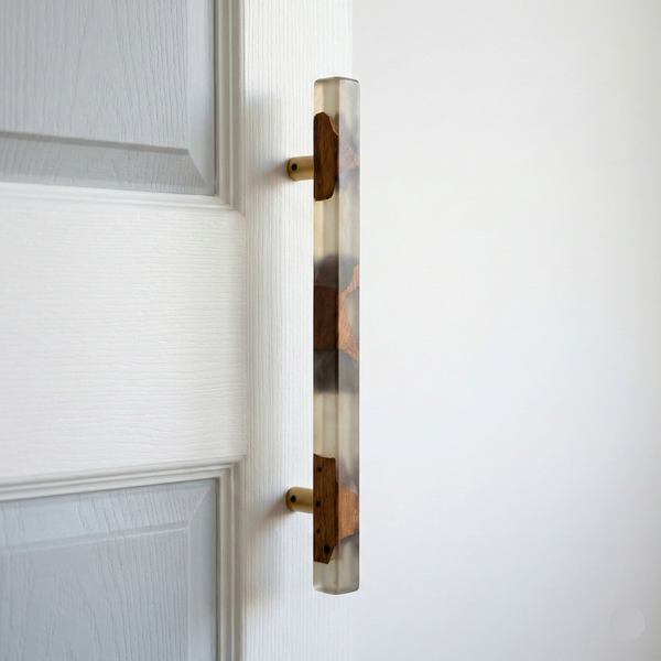 Terra Wood Resin Door Handle