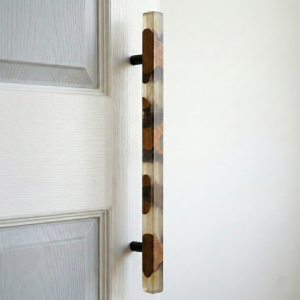 Terra Wood Resin Door Handle – Wood Resin Long handles — alternate view