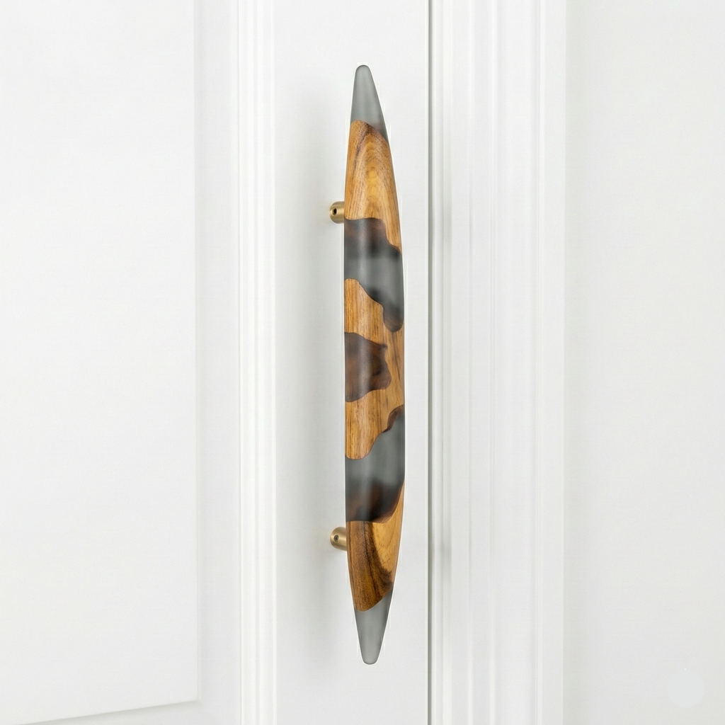 Dusk Wood Resin Door Handle – Wood Resin Long handles