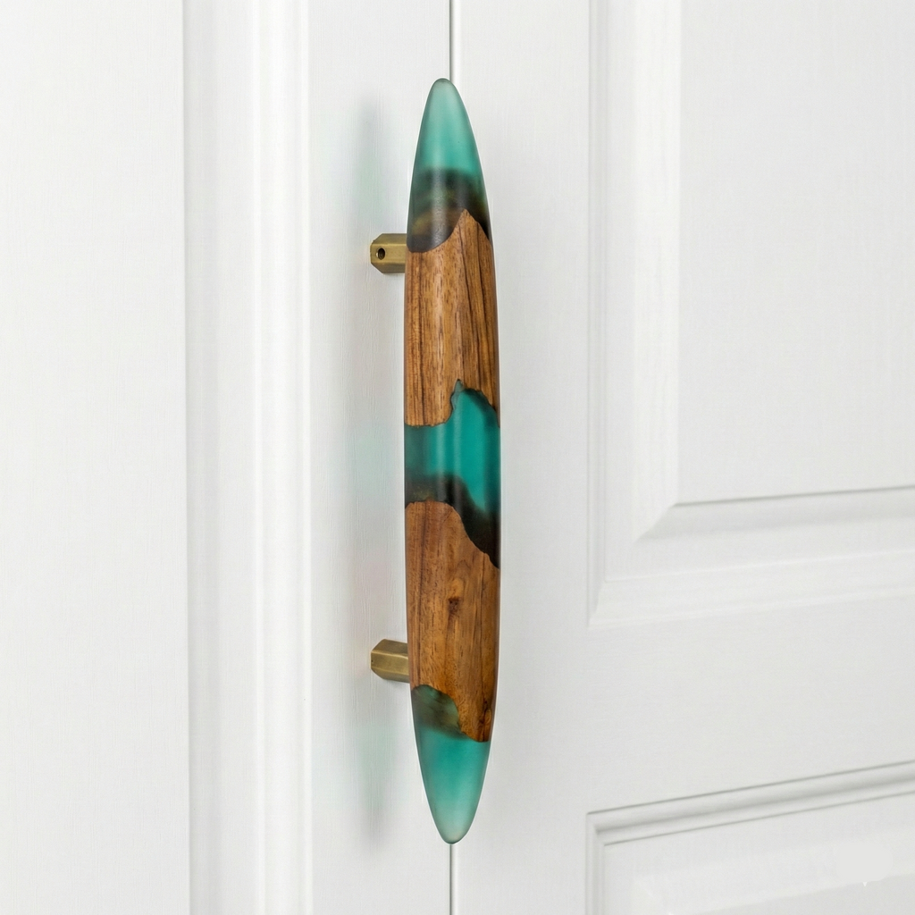 Dusk Wood Resin Door Handle – Wood Resin Long handles