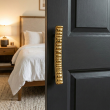Square Solid Brass Cabinet Handle – Brass wardrobe handles — view 3