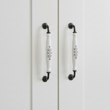 Siena Slim Oval Handle – Ceramic drawer handle — view 4