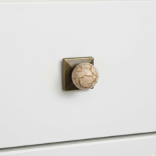 Antica Sculpted Knob – Ceramic Knob — view 1