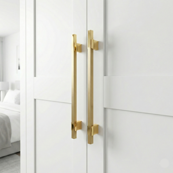 Penta Slim Wardrobe Handle in Rose Gold