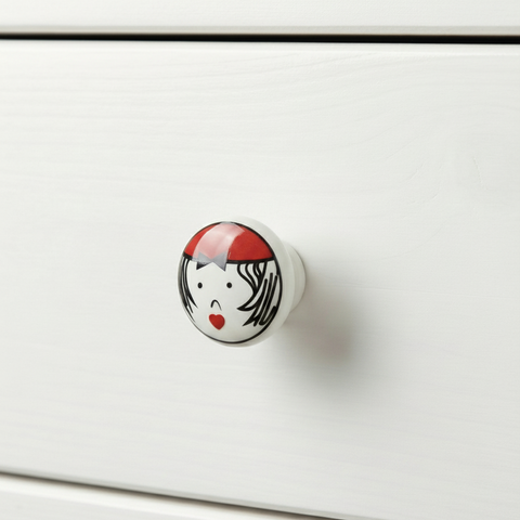 Fun-Face Artisan Knob – Ceramic Knob