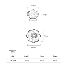 Forma Oval Knob – Ceramic Knob — view 7
