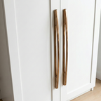 Stretto Compact Bar Handle – Zinc drawer handle