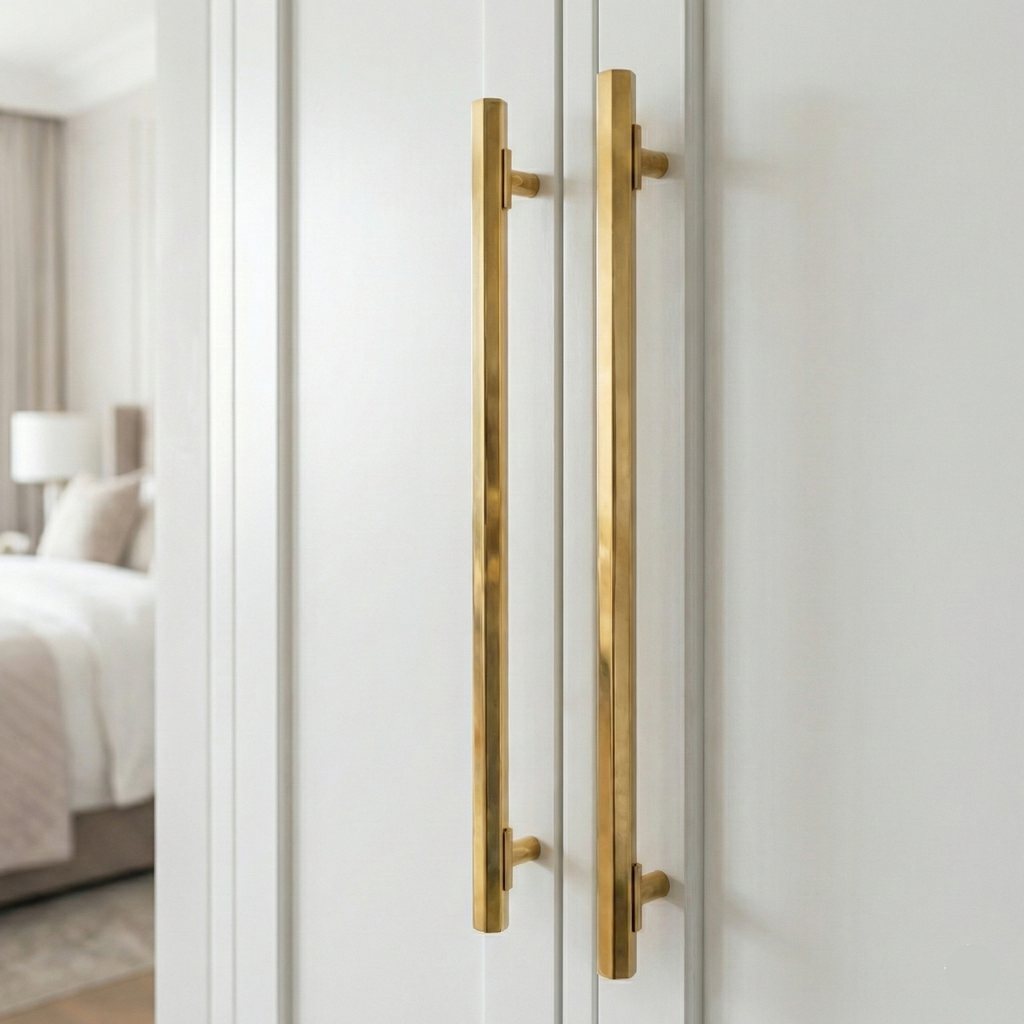 Duo-Gloss Wardrobe Handle – Aluminium wardrobe handles