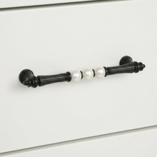 Bellora Curved Dome Bar Handle – Ceramic drawer handle — view 3