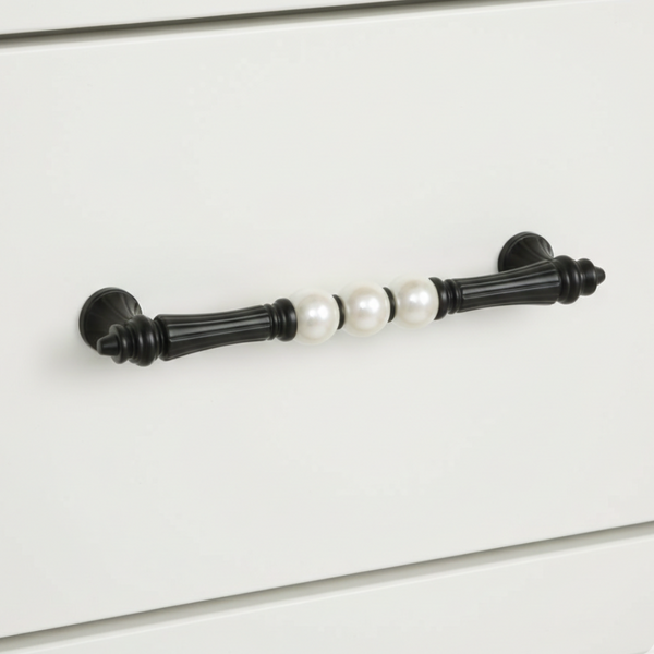 Bellora Curved Dome Bar Handle in Matte Black