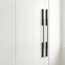 Smoky Dual-Tone Wardrobe Handle – Aluminium wardrobe handles — view 4