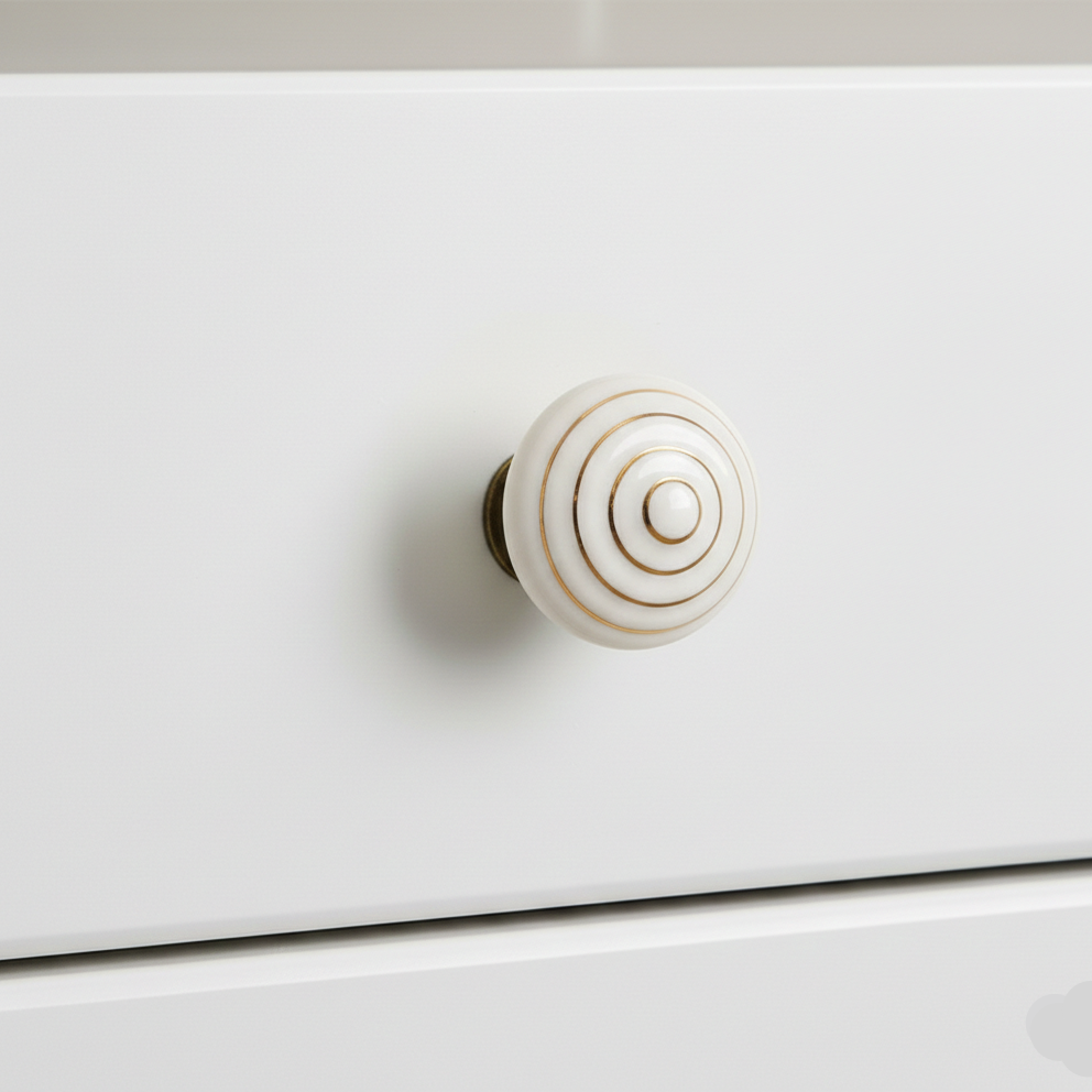 Stack Disc Vivid Knob – Ceramic Knob