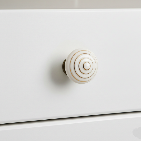 Stack Disc Vivid Knob – Ceramic Knob — alternate view