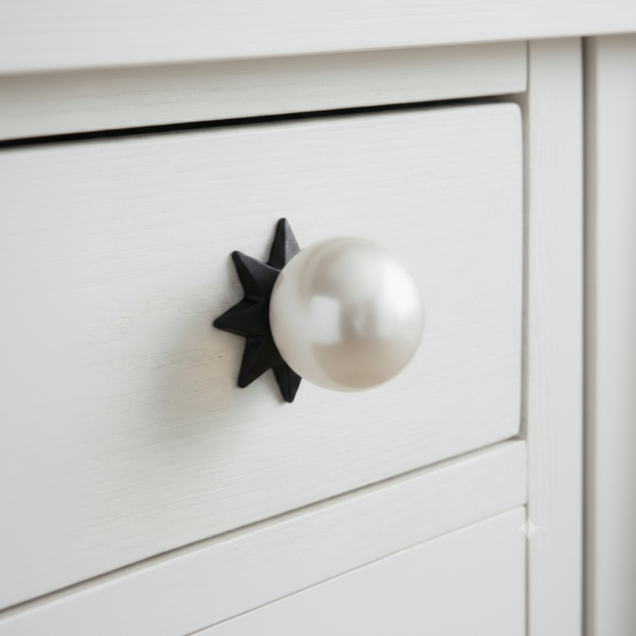 Celestia Star Crown Dome Knob – Ceramic Knob