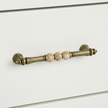 Bellora Curved Dome Bar Handle – Ceramic drawer handle — view 4