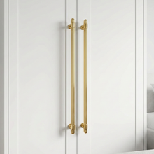 Linea T-Bar Cabinet Handle – Zinc drawer handle — view 3