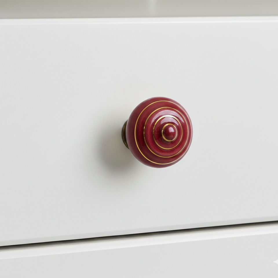 Stack Disc Vivid Knob – Ceramic Knob