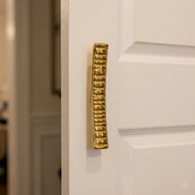 Square Solid Brass Cabinet Handle – Brass wardrobe handles — view 2