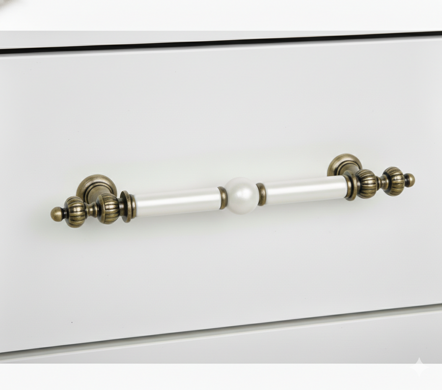 Marchesa Bead Lolak Handle – ceramic drawer handle, view 7