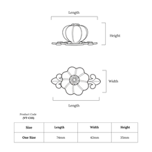 Duo Elongated Knob – Ceramic Knob — view 8