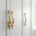 Signature Slim Brass Door Handle – Brass handles