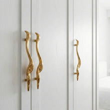 Signature Slim Brass Door Handle – Brass handles — view 1