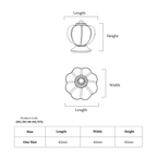 Classic Oval Duo Knob – Ceramic Knob