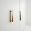 Curator Curved Brass Door Handle – Brass handles