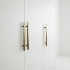 Curator Curved Brass Door Handle – Brass handles